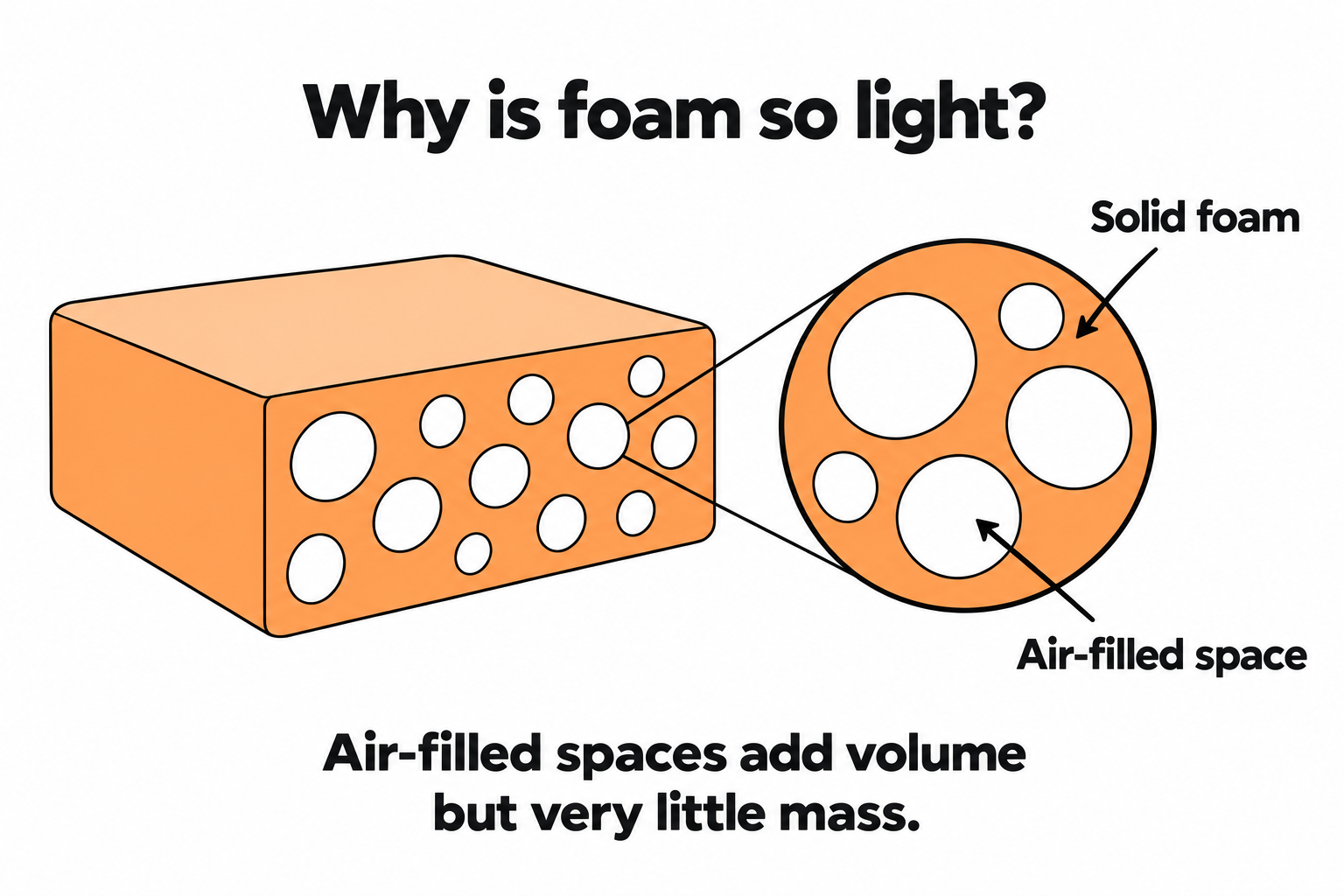 PSom density foam