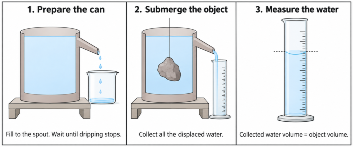 PSom density water displacement